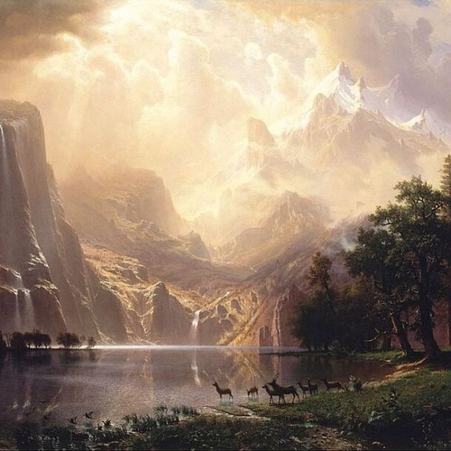 Among the Sierra Nevada Mountains, California