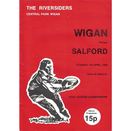 Wigan Home Rugby League Programmes