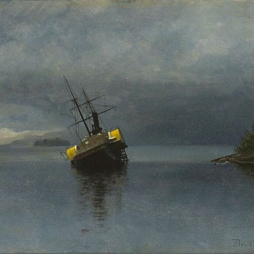 Wreck of the Ancon in Loring Bay, Alaska