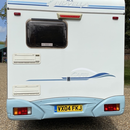 2004 Swift ACE Novella Capri Fiat Ducato 2.0JTD Motorhome 2 Berth 55377 Miles