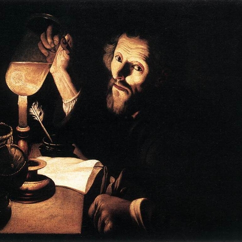 A Doctor Examining Urine