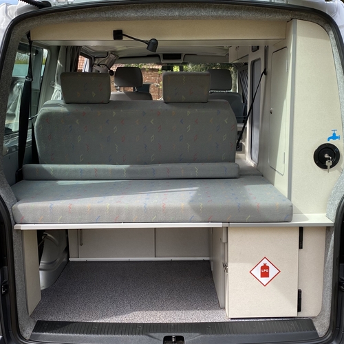 59reg Bilbo's Celex Camper Van 2 Berth VW Transporter T5 1.9 TDi SWB