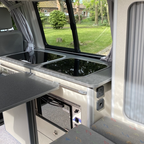 59reg Bilbo's Celex Camper Van 2 Berth VW Transporter T5 1.9 TDi SWB