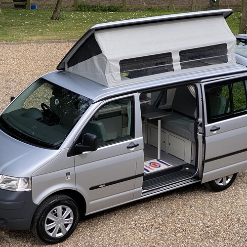 59reg Bilbo's Celex Camper Van 2 Berth VW Transporter T5 1.9 TDi SWB