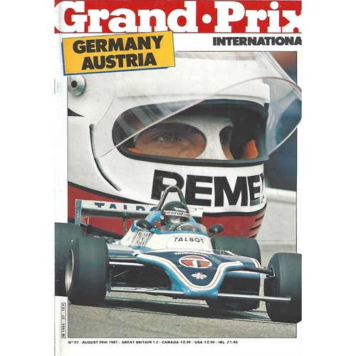 Grand Prix International Magazine Issue Number 037