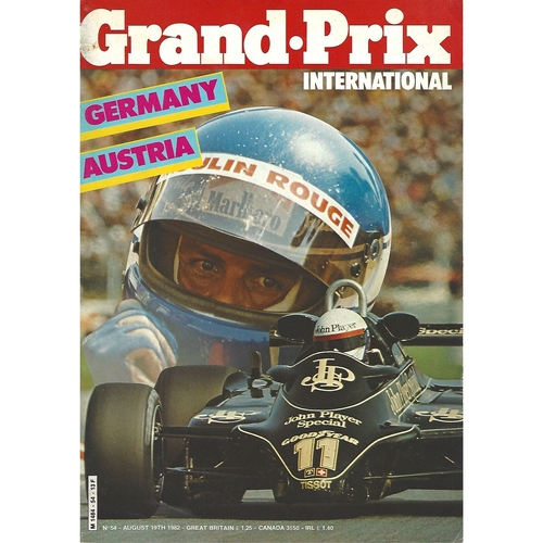 Grand Prix International Magazine Issue Number 054