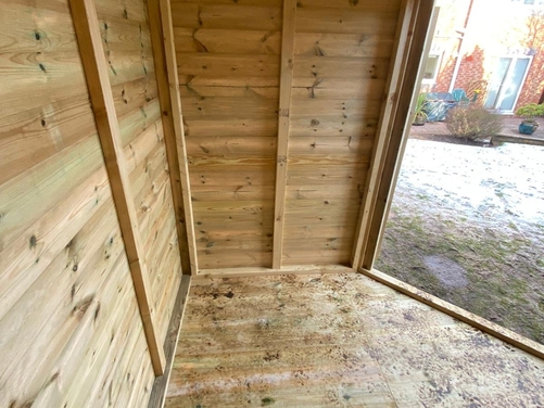 #010 8x8 Corner Shed