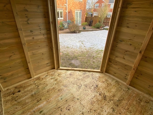 #010 8x8 Corner Shed