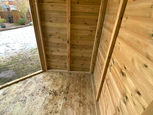 #010 8x8 Corner Shed