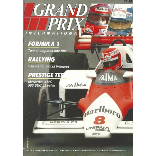 Grand Prix International Magazine Issue Number 87