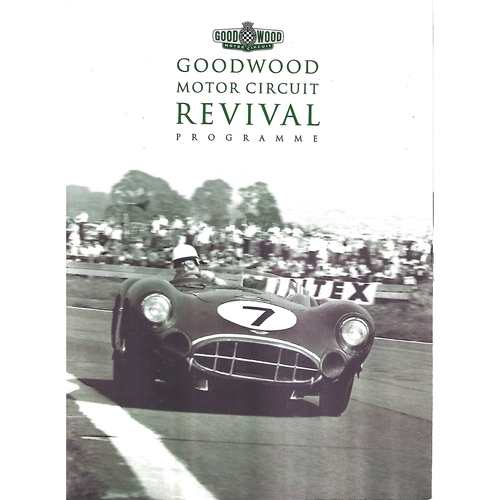 1998 Goodwood Motor Circuit Revival Programme, Brochure & Motor Sport Goodwood Revival Supplement