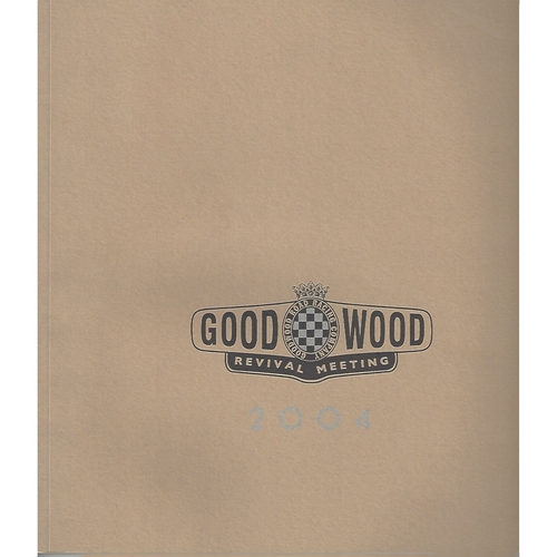 2004 Goodwood Motor Circuit Revival Programme & Brochure
