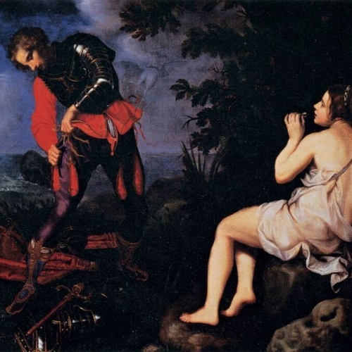 Angelica Hides from Ruggiero