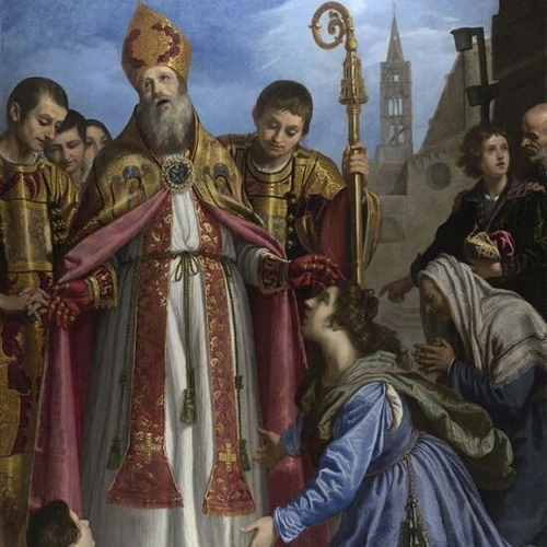 Saint Zenobius Revives a Dead Boy