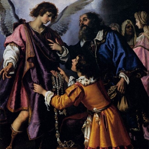 The Archangel Raphael Refusing Tobias's Gift