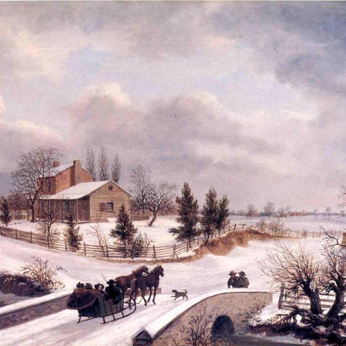 Pennsylvania Winter Scene