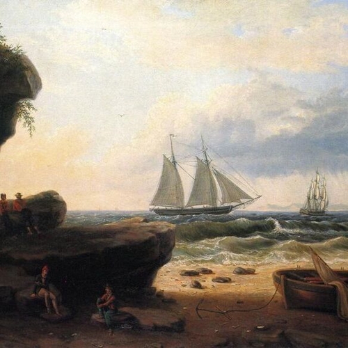 Sailing Along the Shore