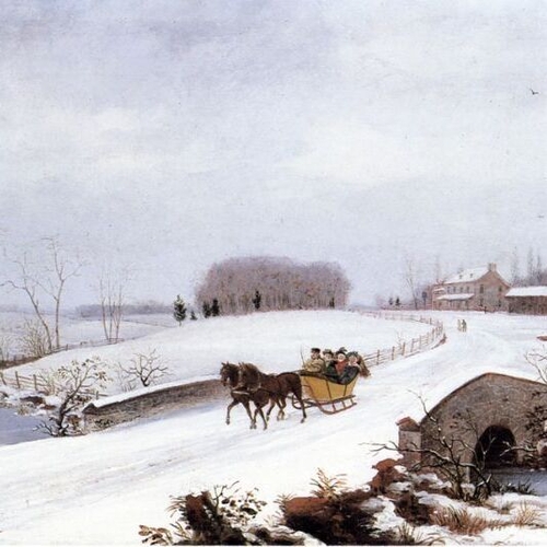 Sleigh Ride on a Gray Day