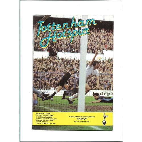 Ipswich Town Away Football Programmes