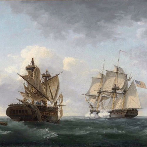 Engagement between the "United States" and the "Macedonian"