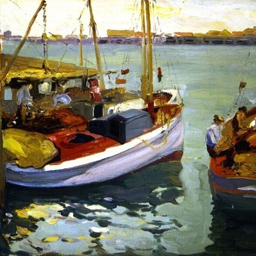 Fishing Boats, L. A. Harbor