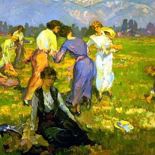 Picking Poppies, Pasadena