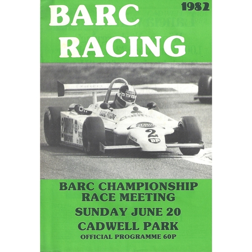 Cadwell Park Motor Racing/Motor Cycle Racing Programmes