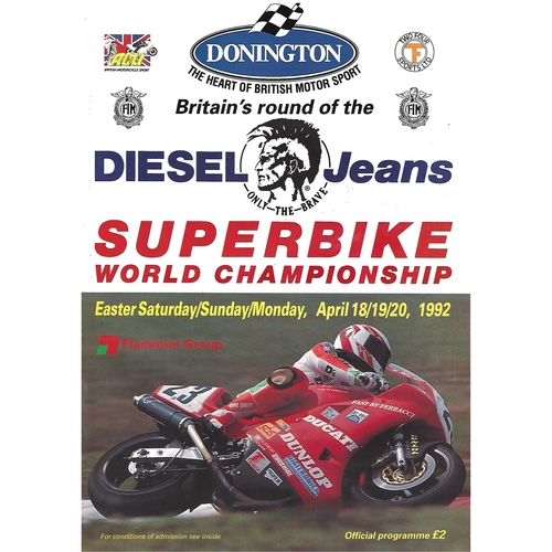 Donnington Park Motor Racing/Motor Cycle Racing Programmes