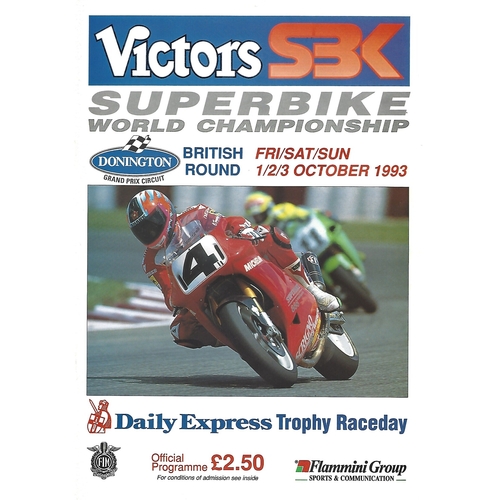 Donnington Park Motor Racing/Motor Cycle Racing Programmes