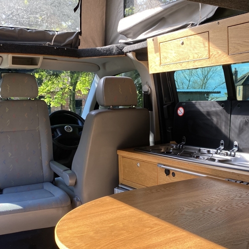 55reg VW Transporter T5 130 TDi SWB AUTOMATIC JAS Camper Van PRO Conversion