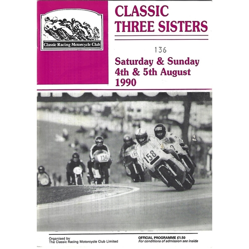 Three Sisters Motor Cycle Racing Programmes