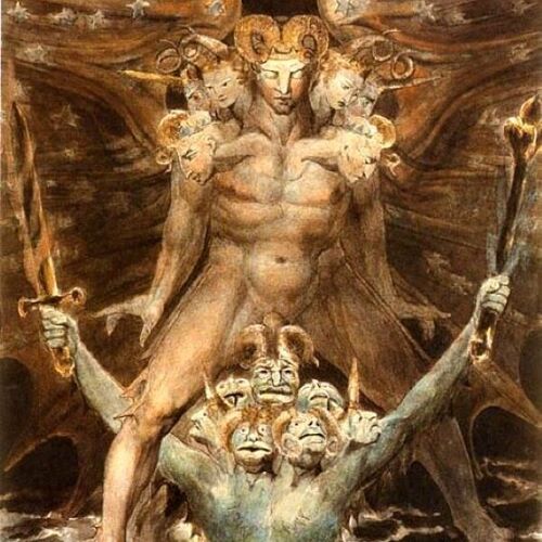 The Great Red Dragon and the Beast from the Sea