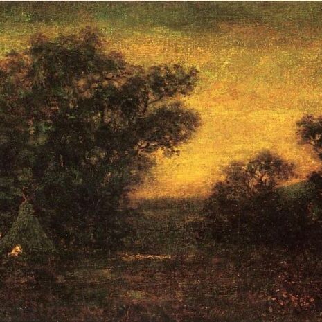 Landscape with Indian Encampment