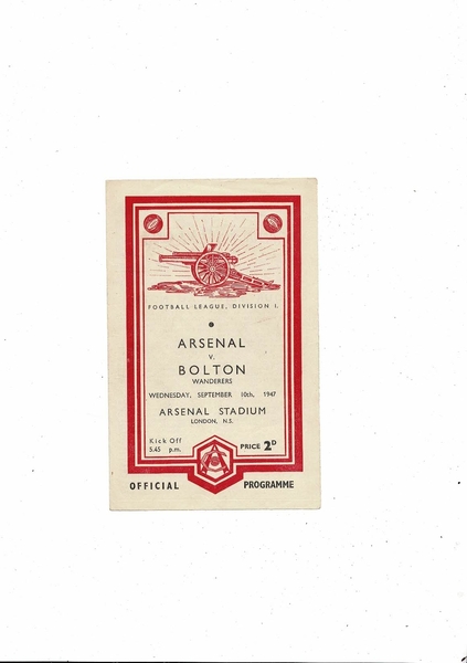 More Football Programmes listed today