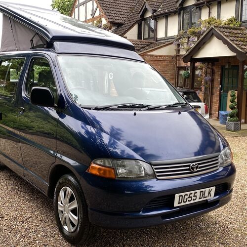 2005(55)reg Toyota Hiace D4D Camper Van 4 Berth 86127 miles 2.5TD