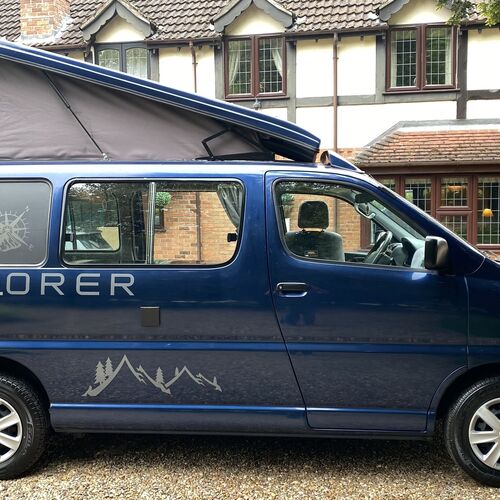 2005(55)reg Toyota Hiace D4D Camper Van 4 Berth 86127 miles 2.5TD