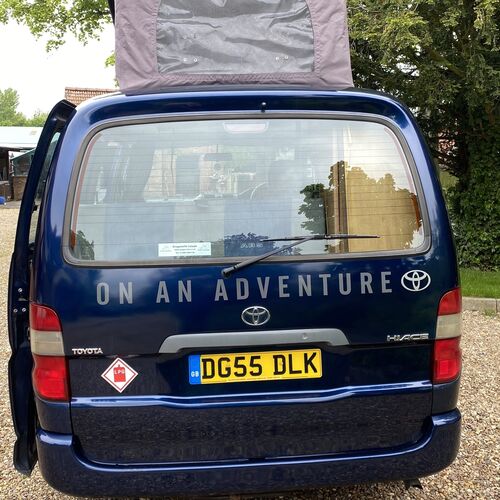 2005(55)reg Toyota Hiace D4D Camper Van 4 Berth 86127 miles 2.5TD