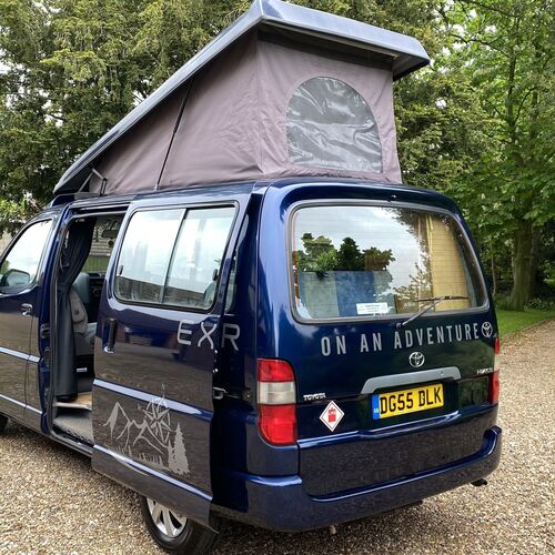 2005(55)reg Toyota Hiace D4D Camper Van 4 Berth 86127 miles 2.5TD