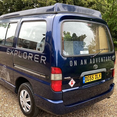 2005(55)reg Toyota Hiace D4D Camper Van 4 Berth 86127 miles 2.5TD