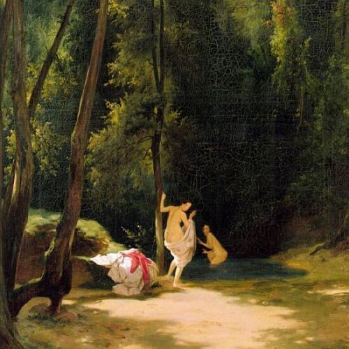 Bathers in Terni Park