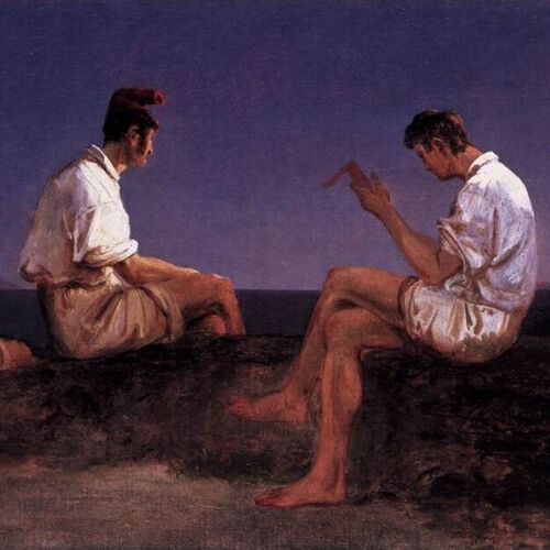 Fishermen at the Gulf of Naples