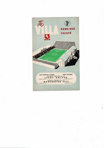 Latest New at Bobs Football Programmes