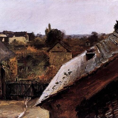 View of Rooftops and Gardens