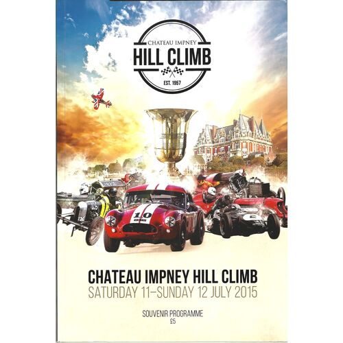 Chateau Impney Motor Racing Programmes