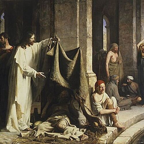 Christ Healing by the Well of Bethesda
