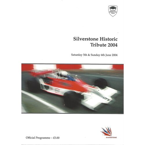 2004 Silverstone Silvertone Historic Tribute Meeting (05-06/06/2004) Motor Racing Programme