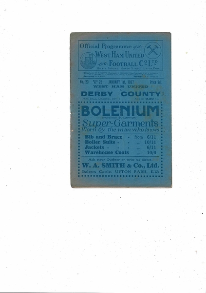 Latest News at Bobs Football Programmes