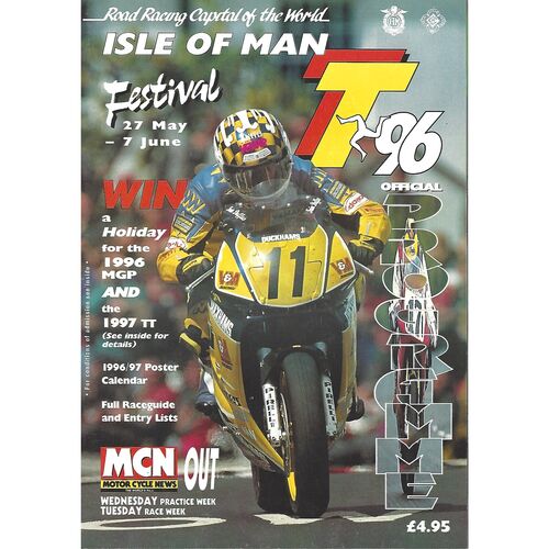 Isle of Man/Manx Motor Cycle Racing Programmes