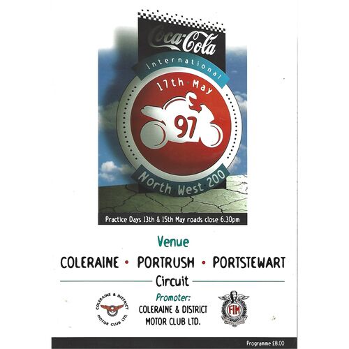 Colraine Motor Cycle Racing Programmes