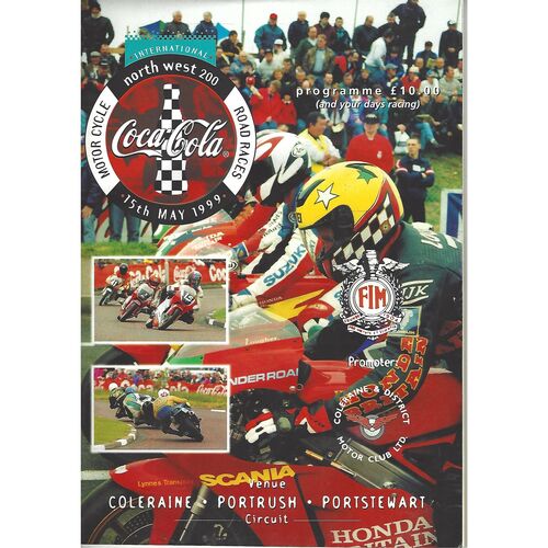 1999 International Northwest 200 Motor Cycle Racing Programme